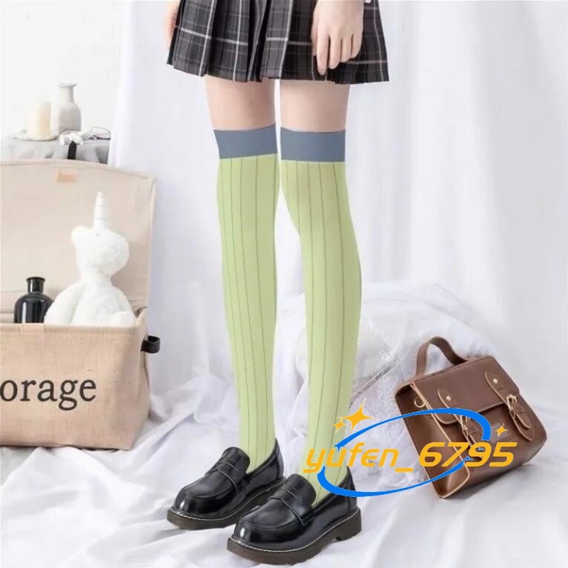 Cosplay Demon Slayer Kanroji Mitsuri Socks Thigh-high Socks Hose Stockings Gift
