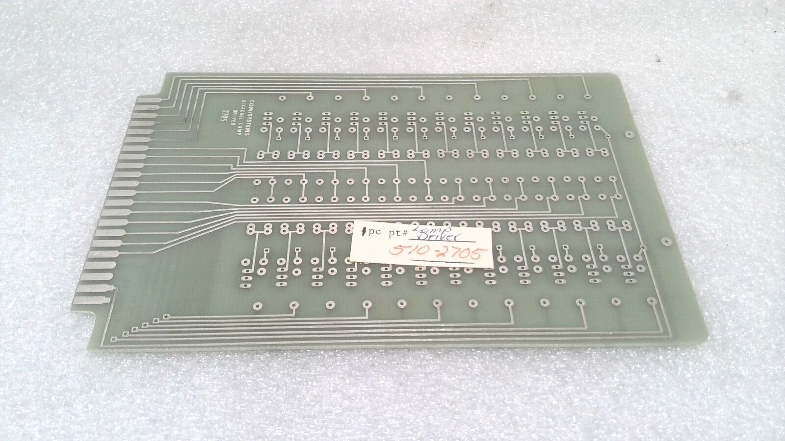 VINTAGE COM/SYSTEMS 510-2705, 2705 DIGICAL LAMP DRIVER, PC BOARD