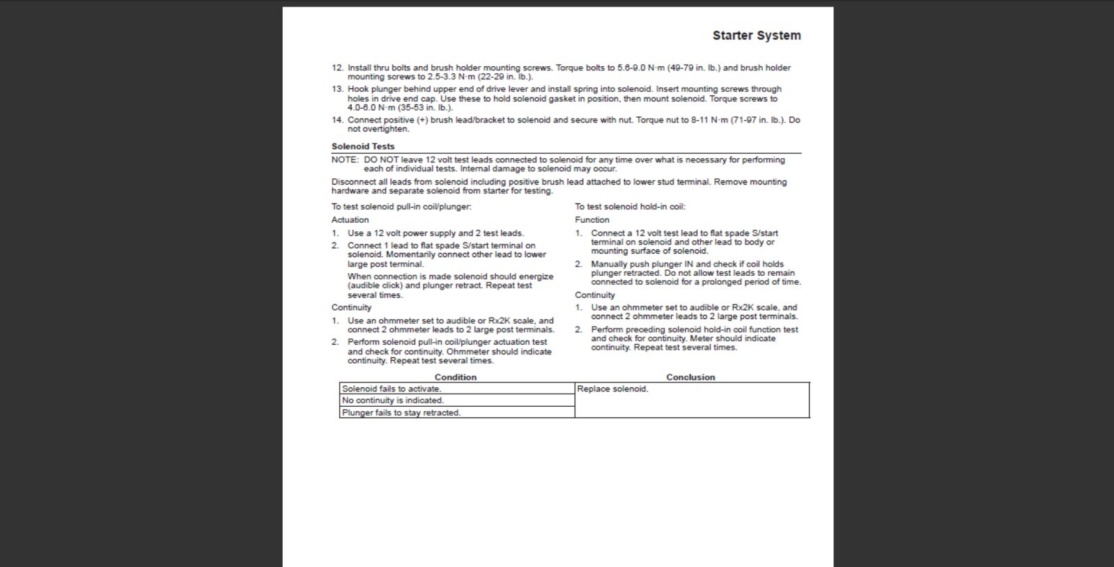 Kohler Engine Command PRO CH940 CH1000 Workshop Service manual
