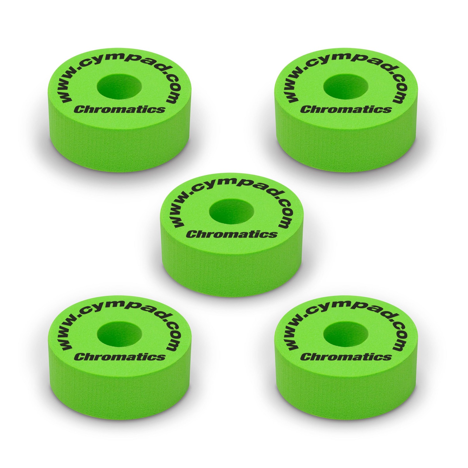 Cympad CS15/5-G Chromatics Cymbal Set 40/15mm, Green