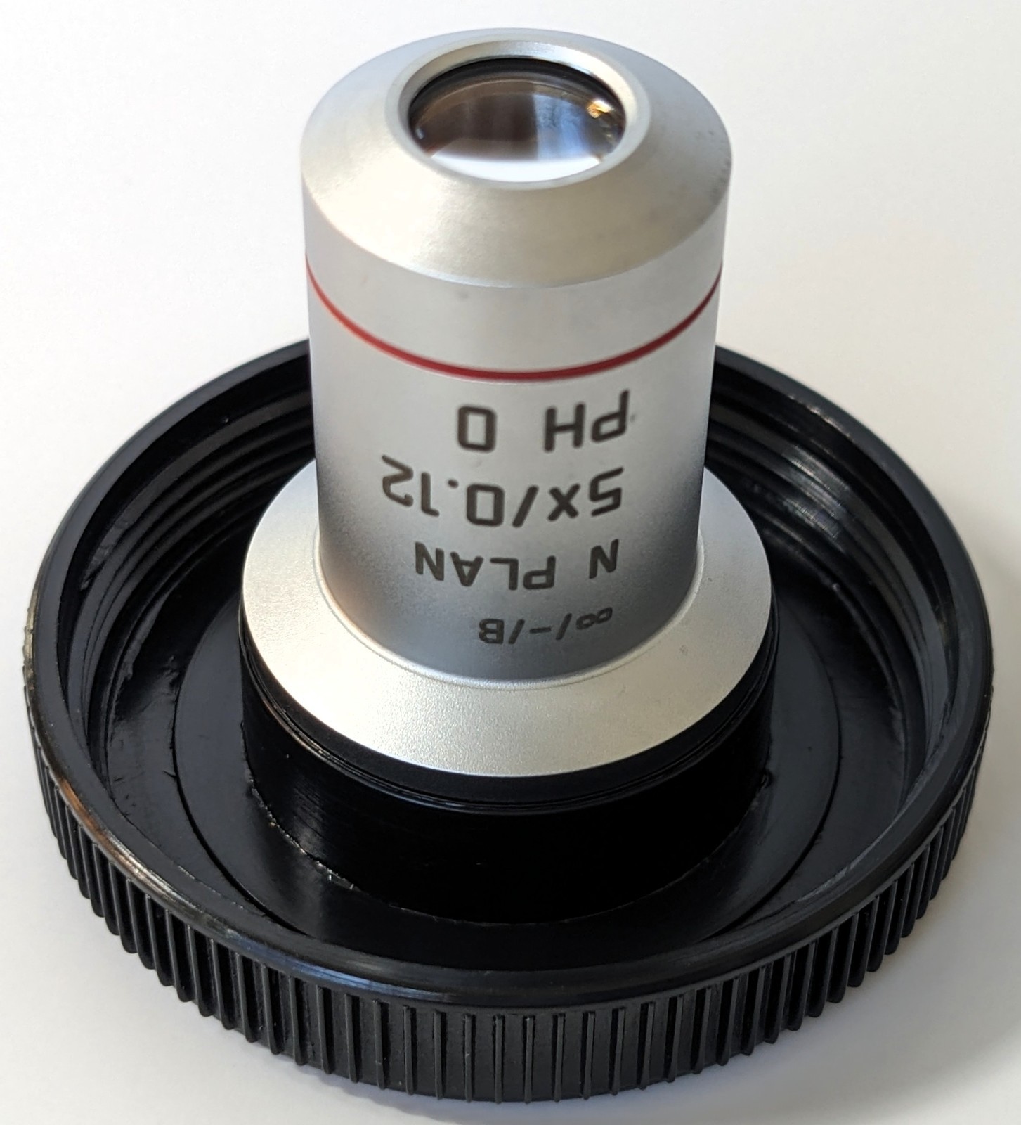 Leica N Plan 5x/0.12 PH 0 Microscope Objective 506303 123LF/02