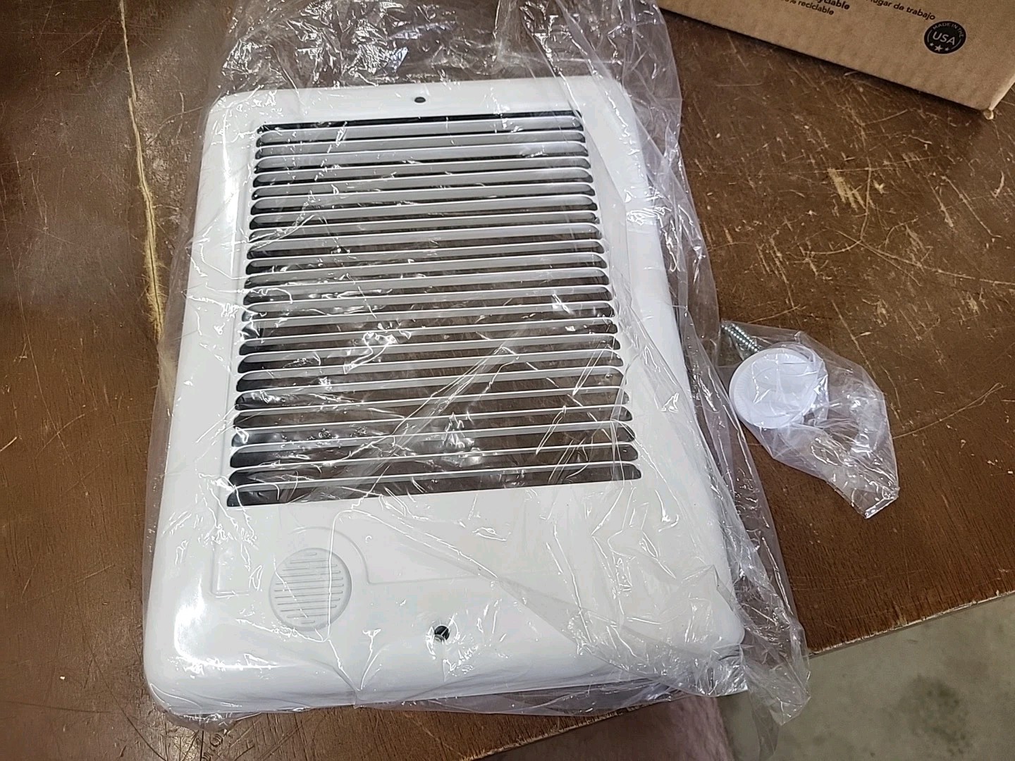 LOT OF 10 Cadet Cgw Com-Pak Grills 12"×9" Metal, White 67081 Bulk Pack CGW10