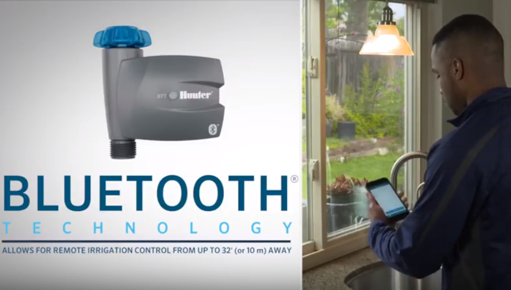 Hunter BTT-100 Single Station Battery Operated Timer Bluetooth App Control