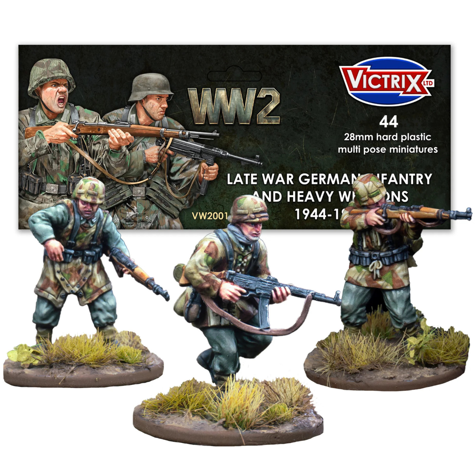 Victrix Miniatures WWII - Late War German Infantry & Heavy Weapons (1944-1945)