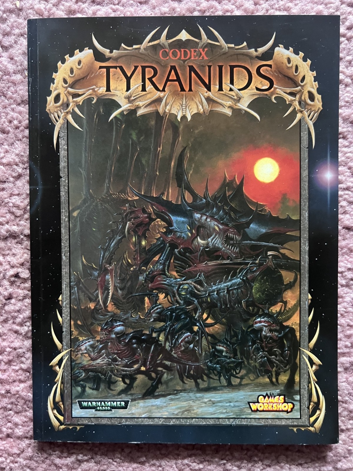 Codex Tyranids Army Rule Book 3rd edition 2001 for Warhammer 40K unused