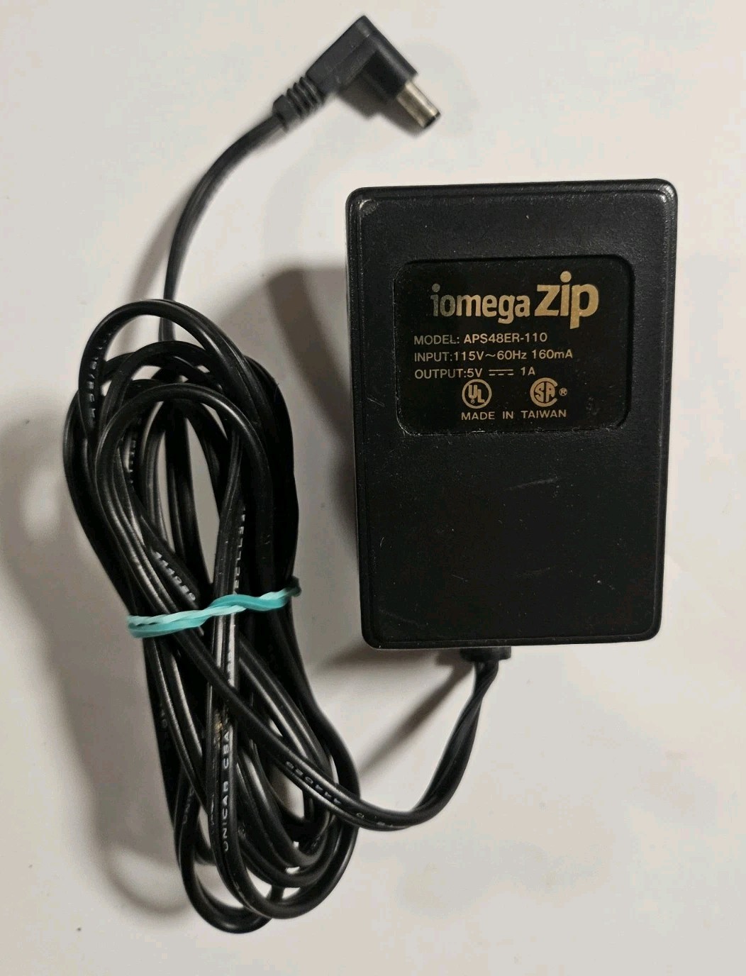 Genuine Iomega Zip Disk Drive Power Supply 5V 1.0A AC Adapter 100 Drive