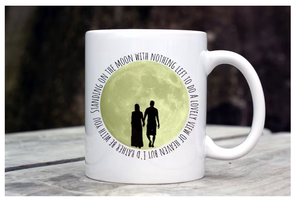 Standing on the Moon Grateful Dead Inspired Coffee Mug 11oz