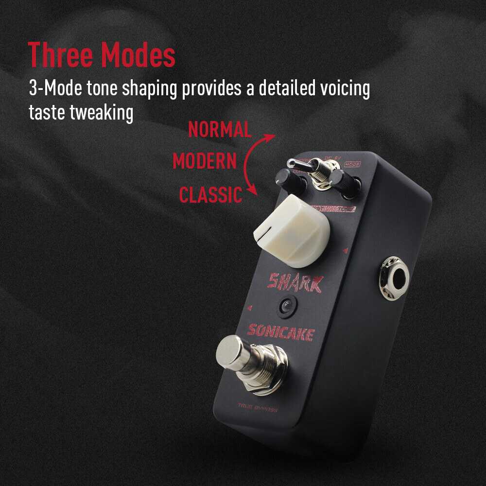 SONICAKE Higain Classic British Stack Crunch High Gain Distortion Pedals