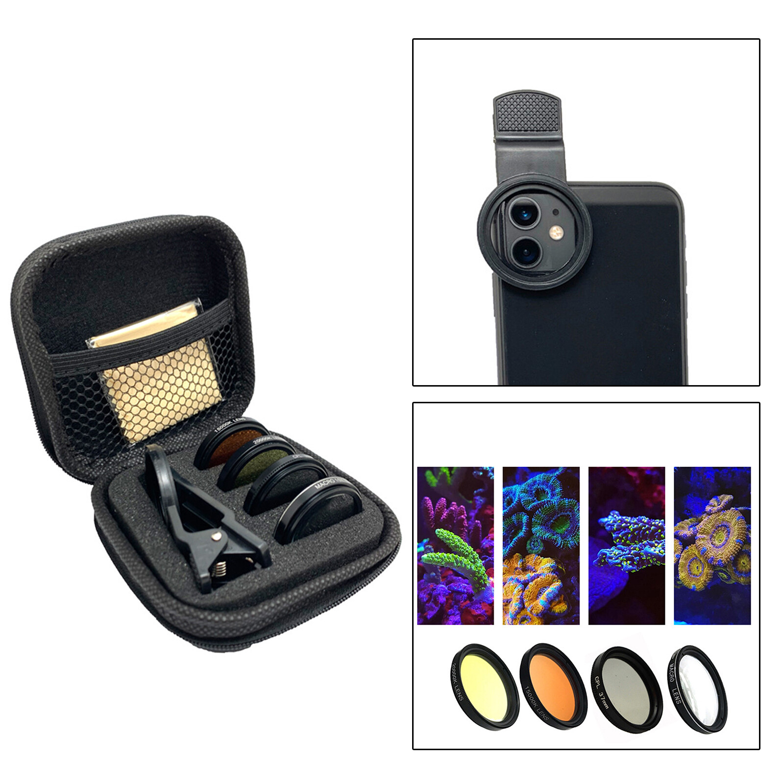 Smartphone Lens Filter Kits Photography