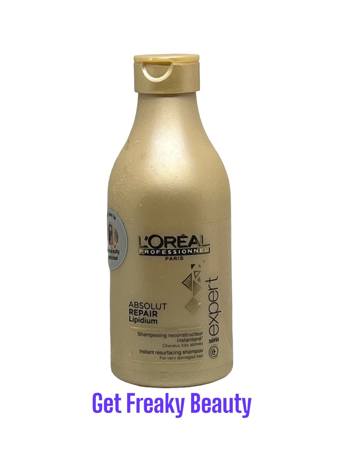 8.45 oz. L'Oreal Absolut Repair Shampoo. Lipidium. 250ml. NEW. FREE SHIPPING.