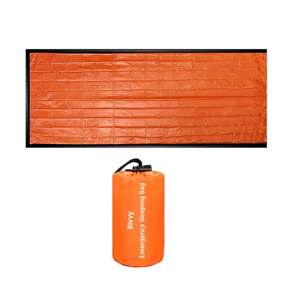 All-weather Shelter Survival Sleeping Bag Outdoor Emergencies Breathable