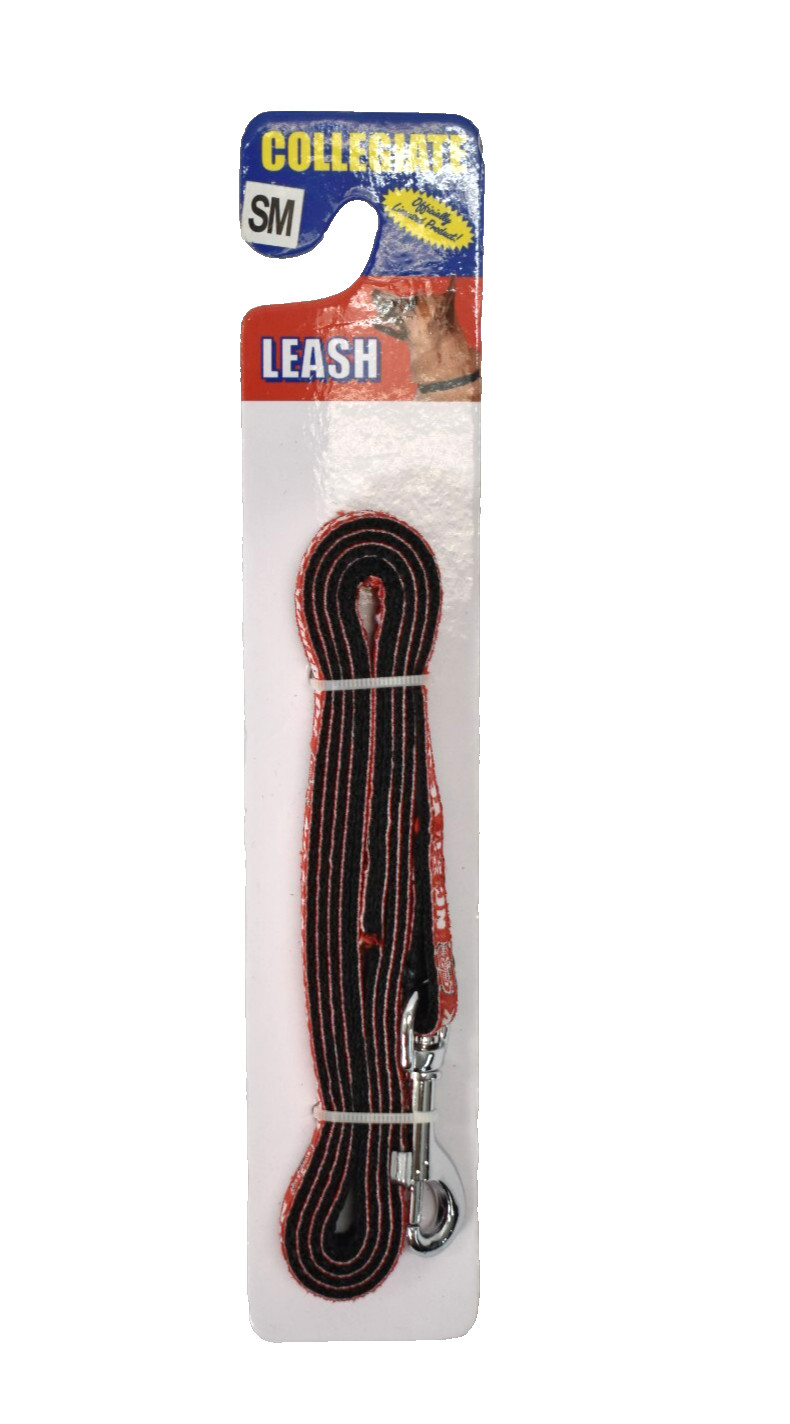 NC State Wolfpack Collegiate Pet Leash Small Size 3/8" x 4' NCS-3031-SM