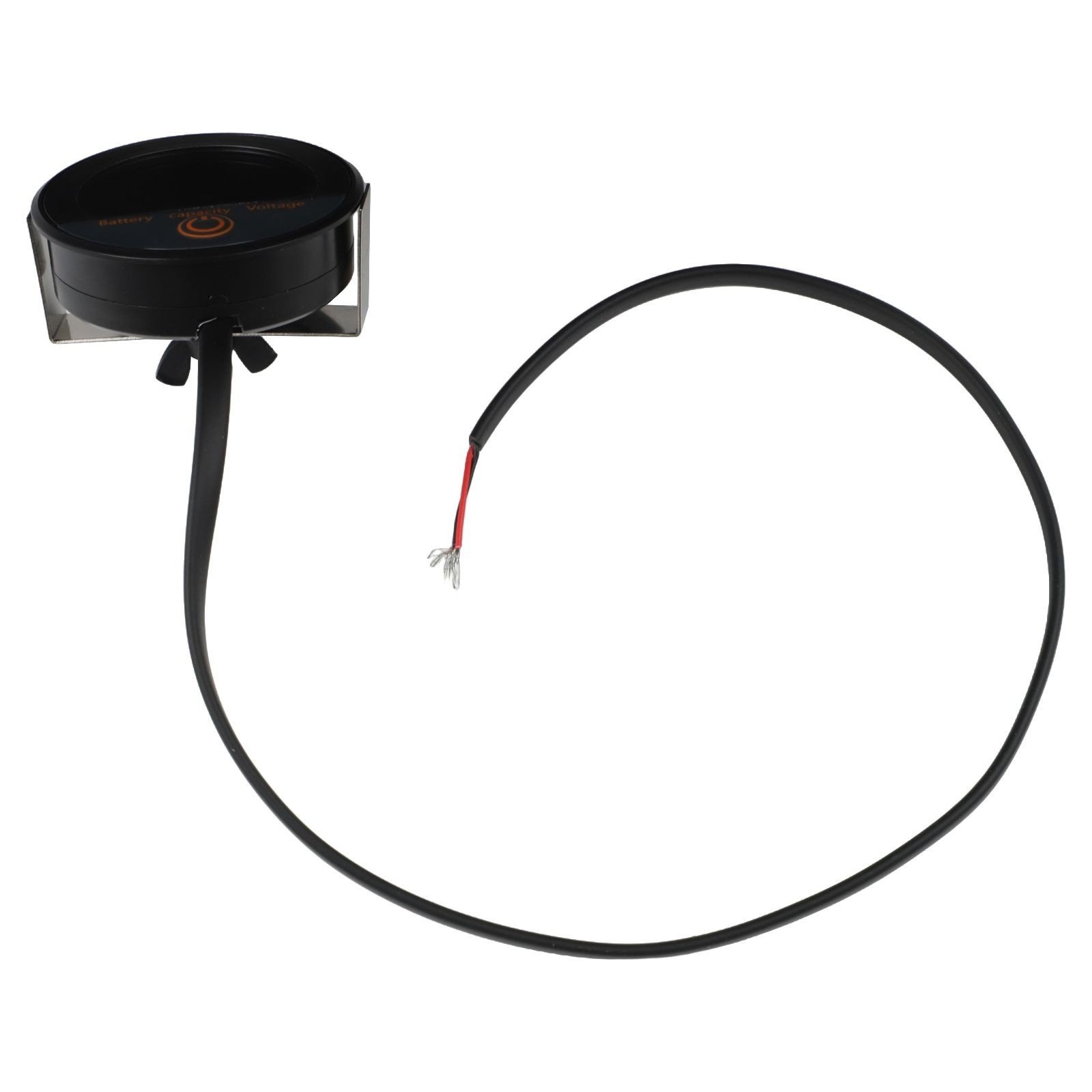 8100V Battery Capacity Voltage Meter with LCD Display and Low Voltage Alarm