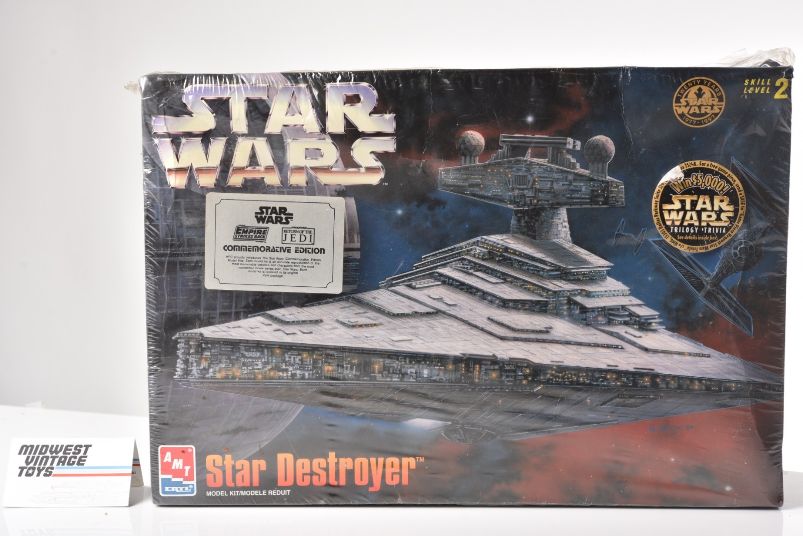 AMT Ertl Star Wars Star Destroyer Commemorative Edition Model Kit - Sealed