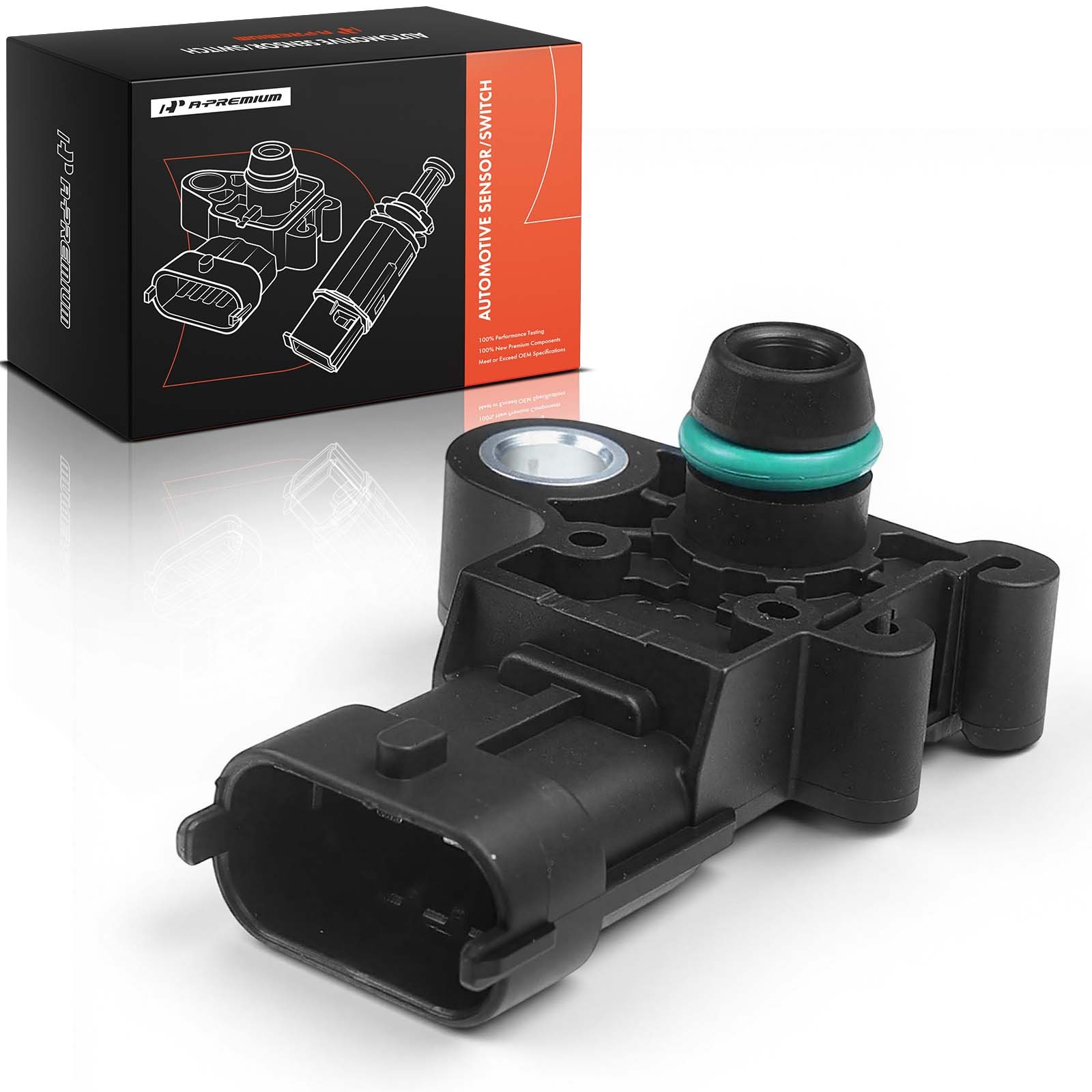 A-Premium MAP Manifold Absolute Pressure Sensor for Chevy Silverado 1500 09-20