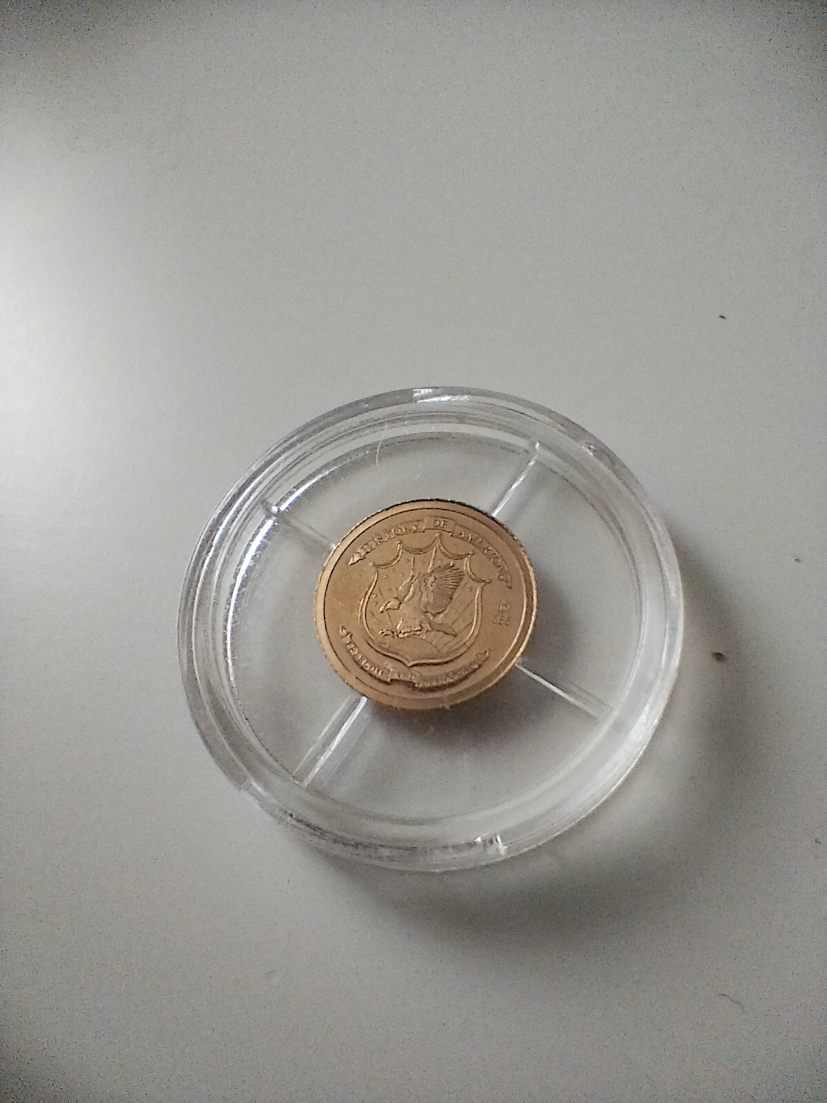 Declaration of Independence gold coin