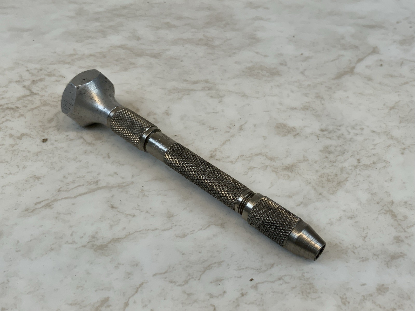 GENERAL HARDWARE Mfg Co  PIN VISE, Swivel Head, Two Collets, USA
