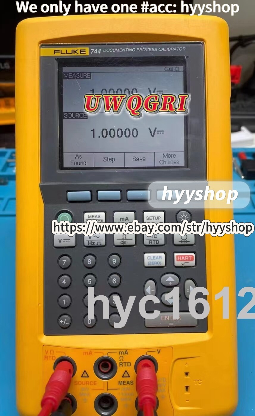 Fluke 744 Documenting Multifunction Process Calibrator#