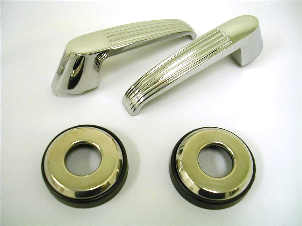 1953 1954 1955 Ford Pickup Truck Interior Inside Door Handles - Both Doors
