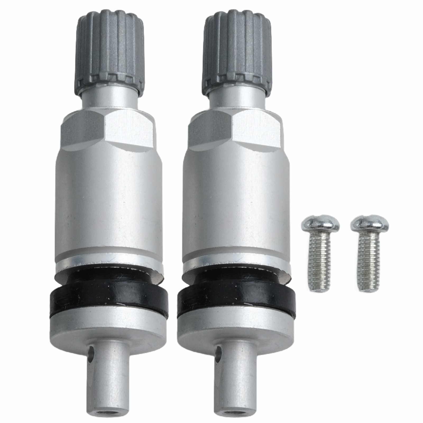 2pcs Aluminum Valves for TPMS Sensor Suitable for High/Low Temperatures
