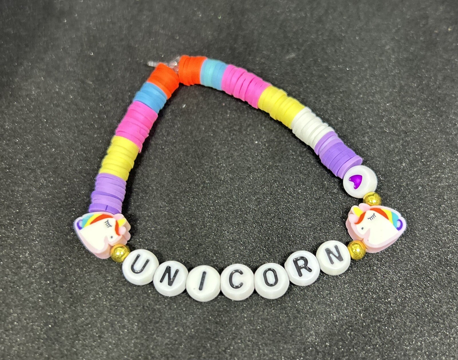 Unicorn Heishi Bracelet