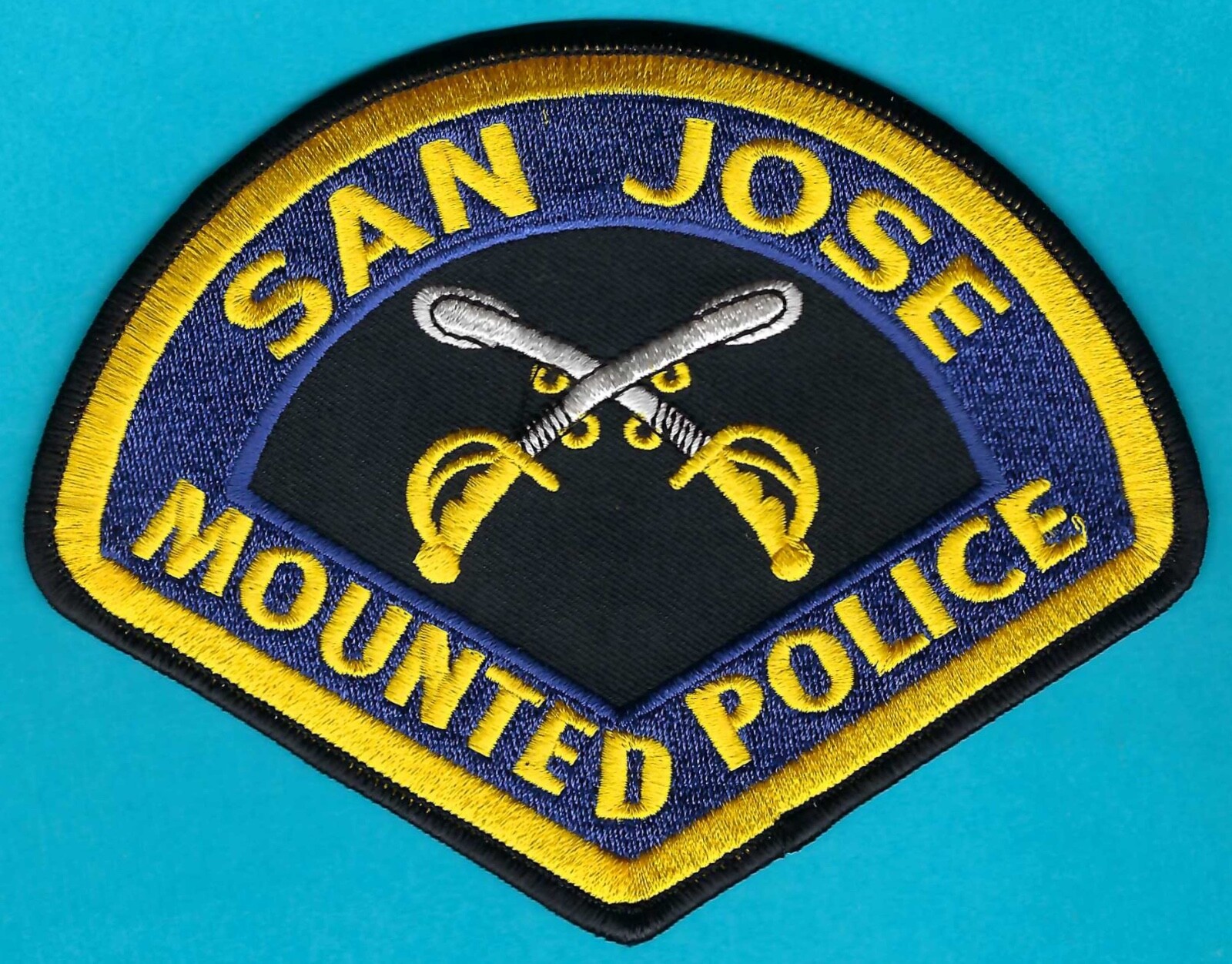 SAN JOSE CALIFORNIA MOUNTED PATROL SHOULDER PATCH