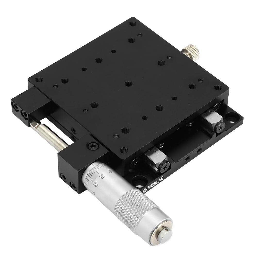 SEMX80the Linear Step, 80x80mm X Axis Manual Precision Linear Stage Precision...
