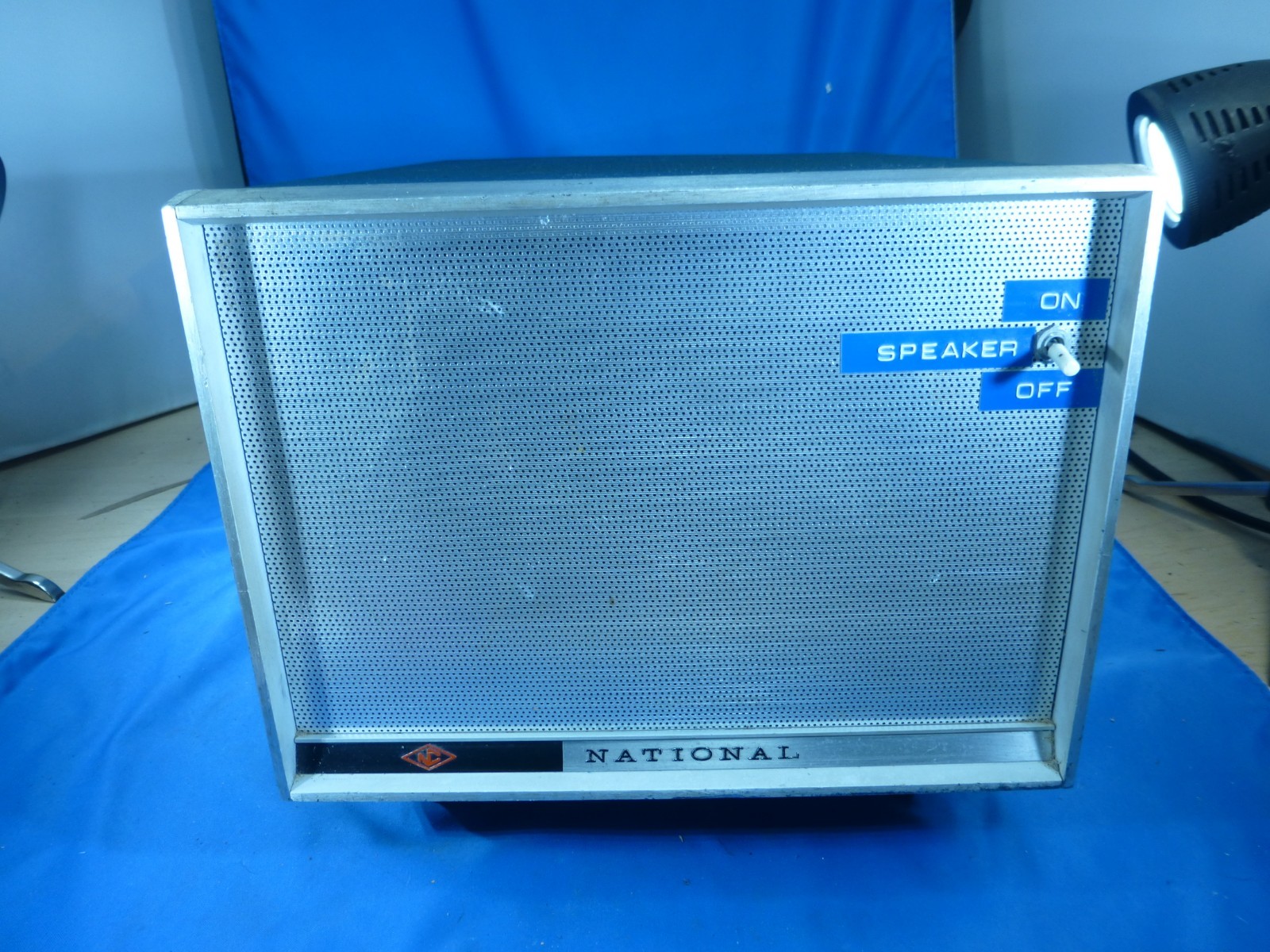 National Radio Company NCX-A Power Supply Speaker Ham Radio (Parts/Fix)