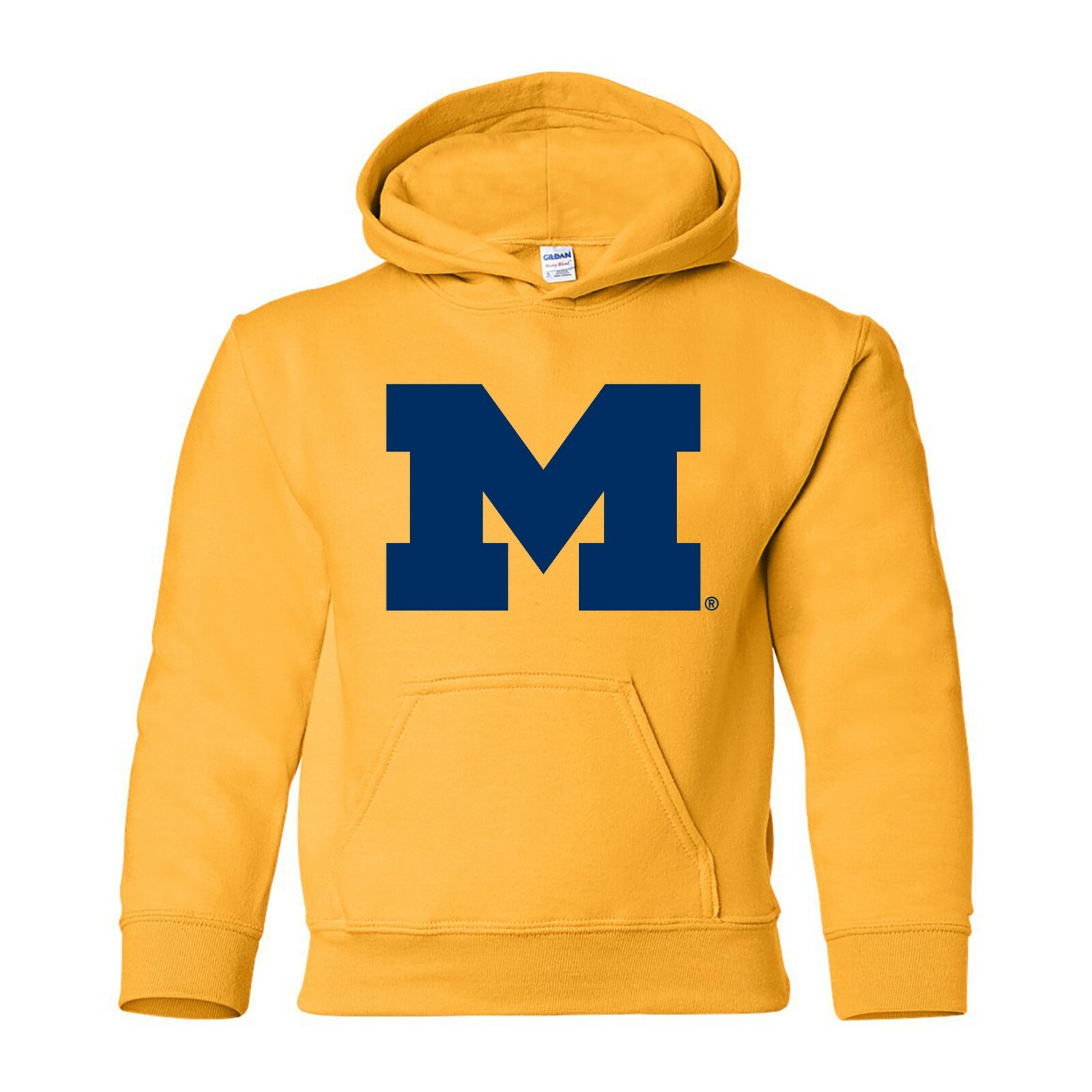 Michigan Wolverines Primary Logo Youth Hoodie