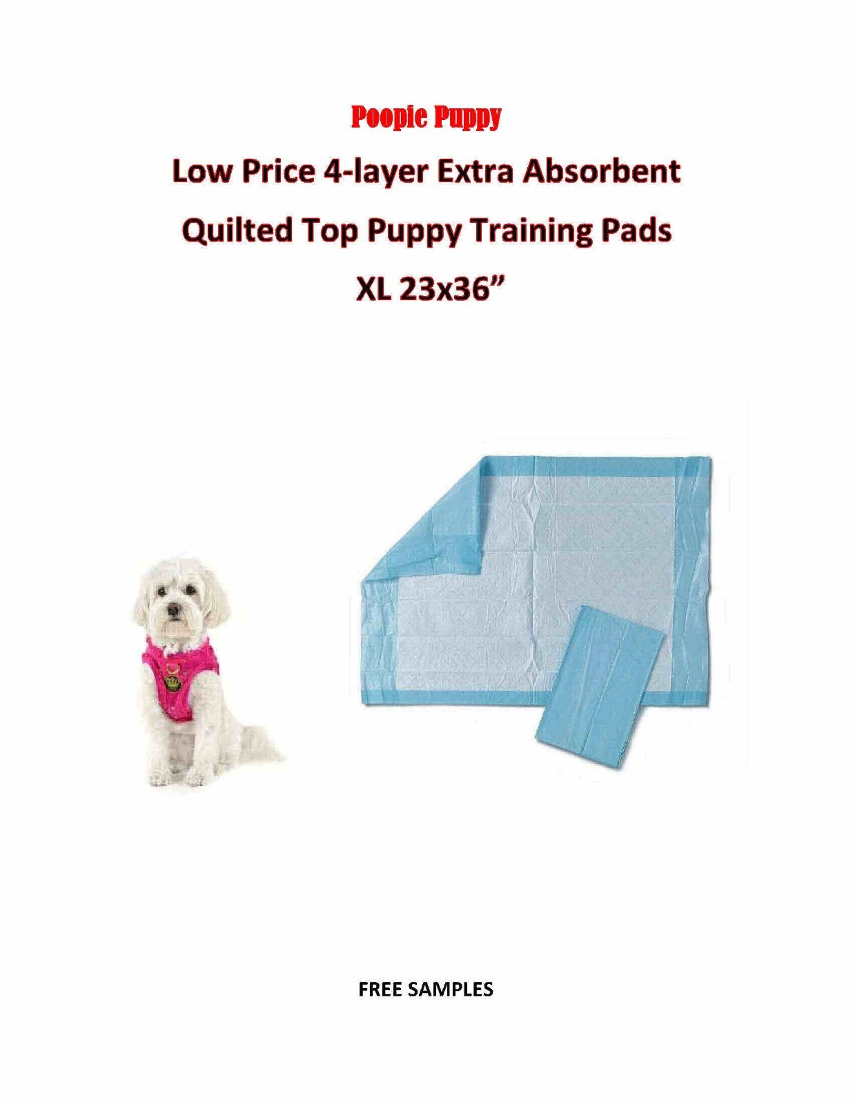 Extra Absorb 23x34"  Incontinence Under Pads 300ct 23X36" Quilted Top 4-Layer
