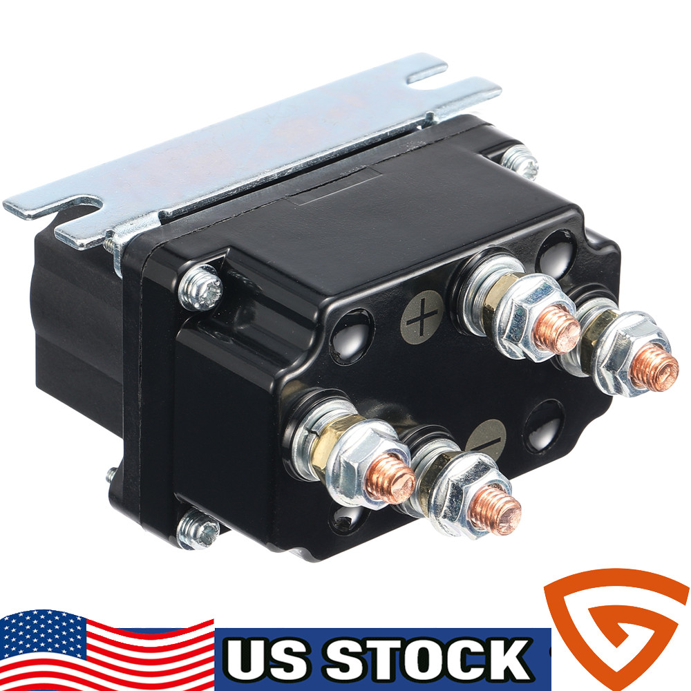 NEW 12V / 250A Winch Solenoid Relay Contactor for AUT UTV 5000-7000lbs Winch USA