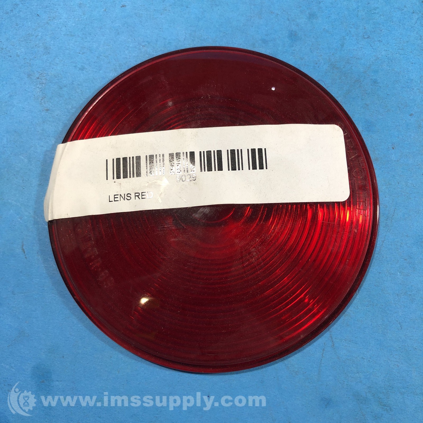 Stratolite 9029 Round Red Acrylic Lens FNIP