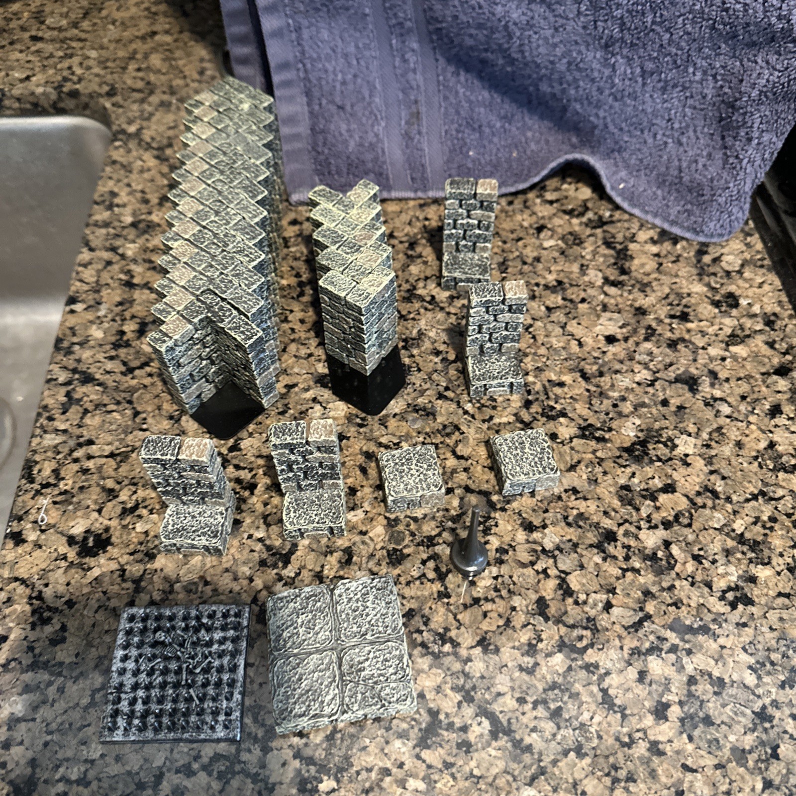 Dwarven Forge Passage Intersection Set Factory Painted With Magnets