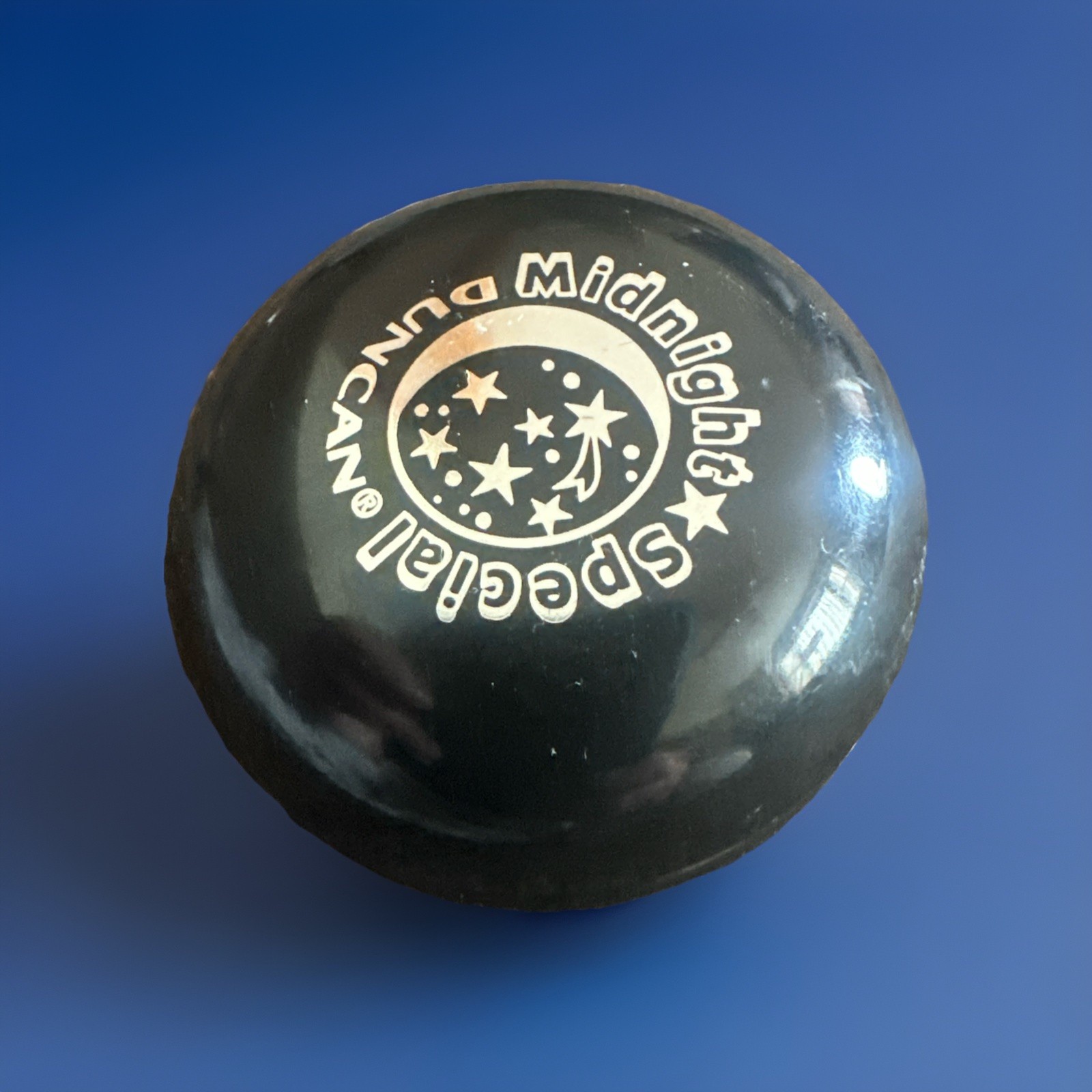 Black Duncan YoYo MIDNIGHT SPECIAL Yo-Yo Vintage Toy 1970’s Era Silver Branding