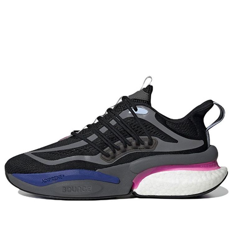 adidas AlphaBoost V1 'Black Blue Fuchsia'