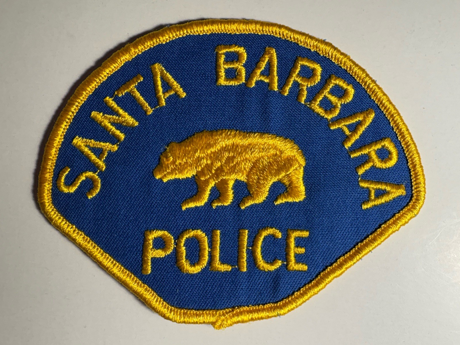 Santa Barbara California Police Patch