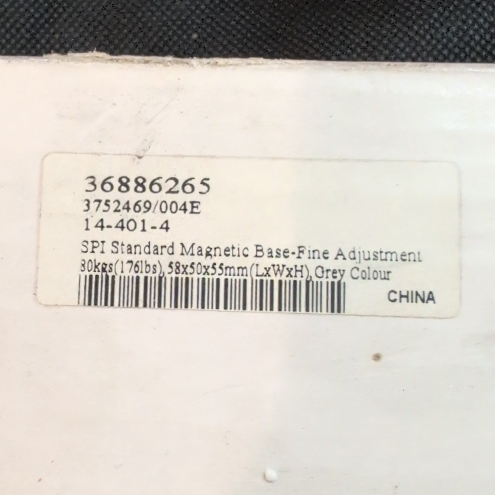 SPI 14-401-4 Magnetic Base Indicator Holder Stand w/ Fine Adjustment