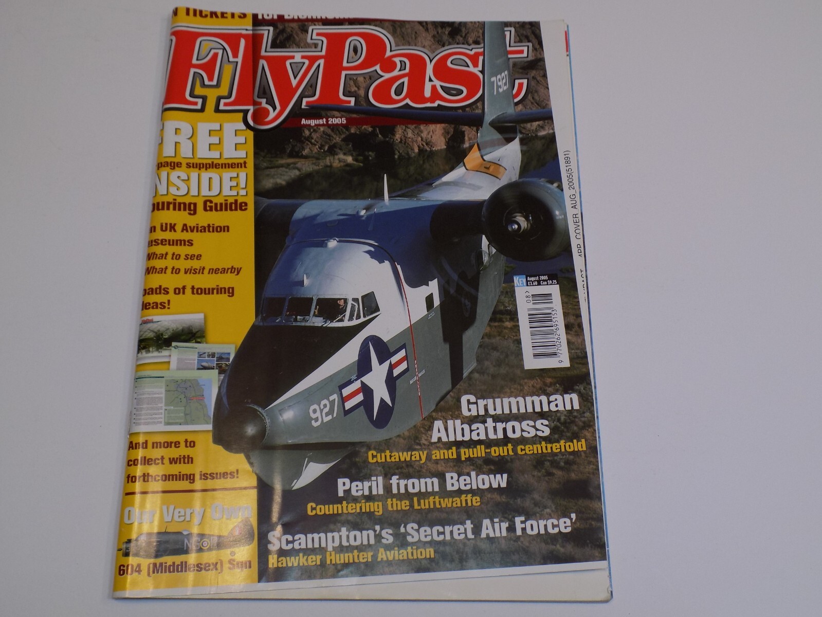 Fly Past Magazine Aug 2005 Grumman Albatross Luftwaffe Scampton Secret Air Force