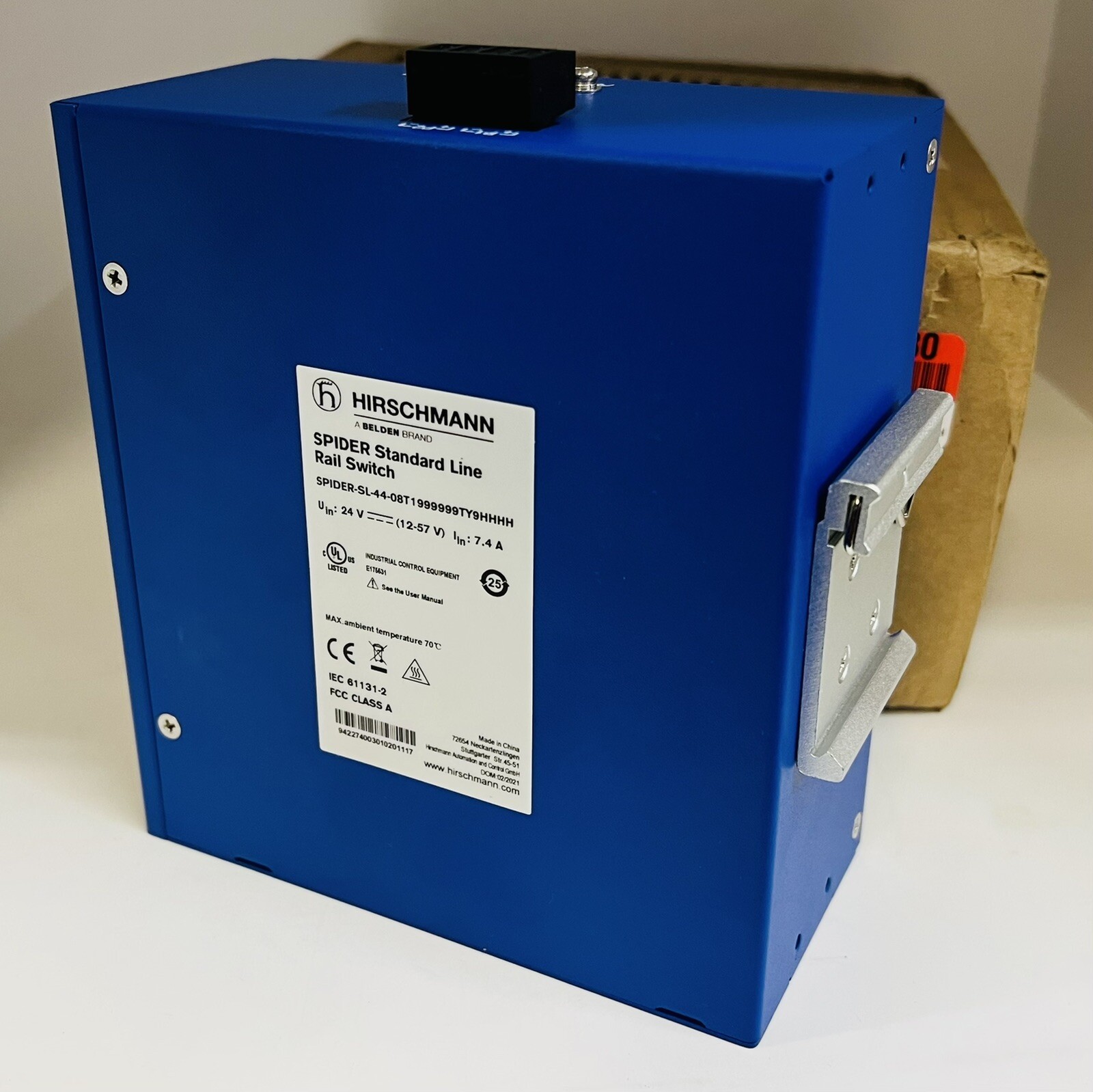 Hirschmann SPIDER III Unmanaged DIN Rail Fast/Gigabit Ethernet Switch