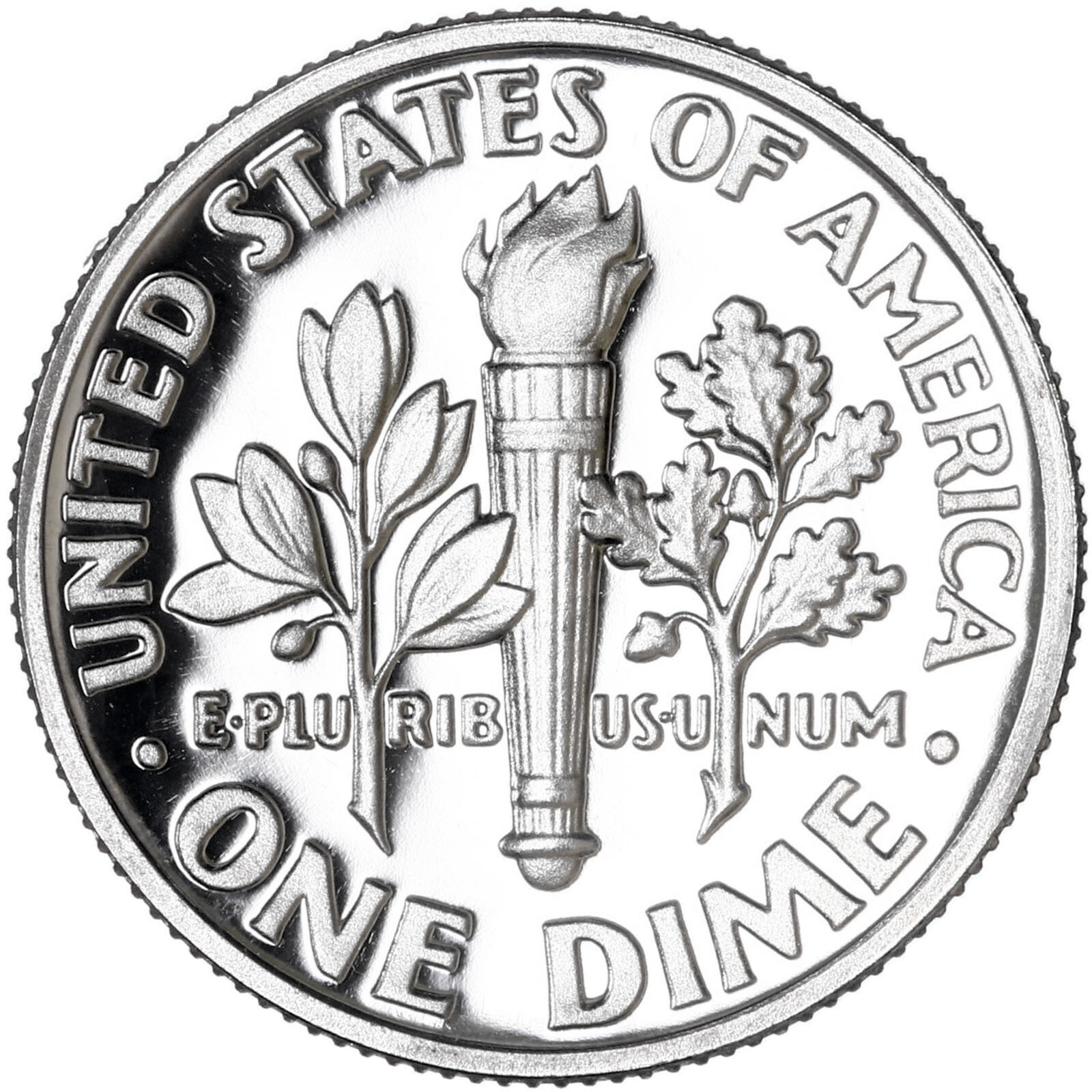 1987 S Roosevelt Dime Gem DCam Proof CN-Clad
