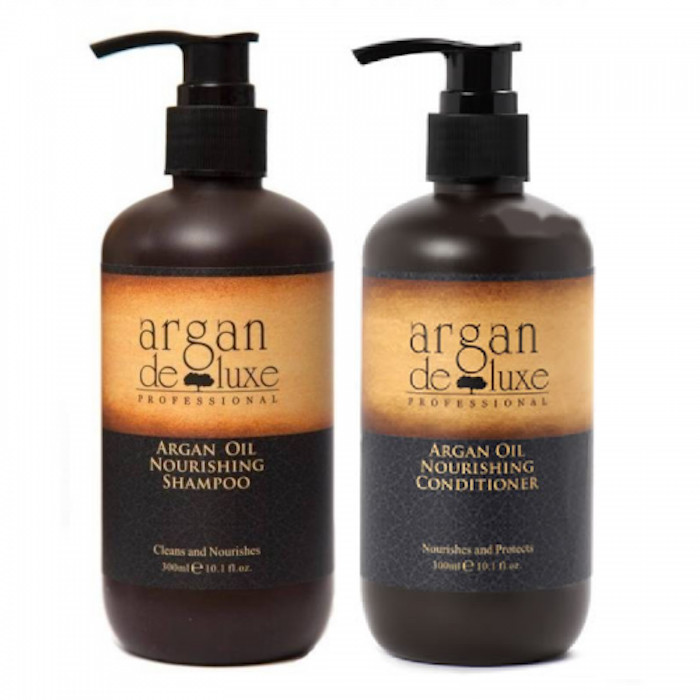 Argan Oil Nourishing Shampoo & Conditioner Combo for Healthy Hair, Color Safe