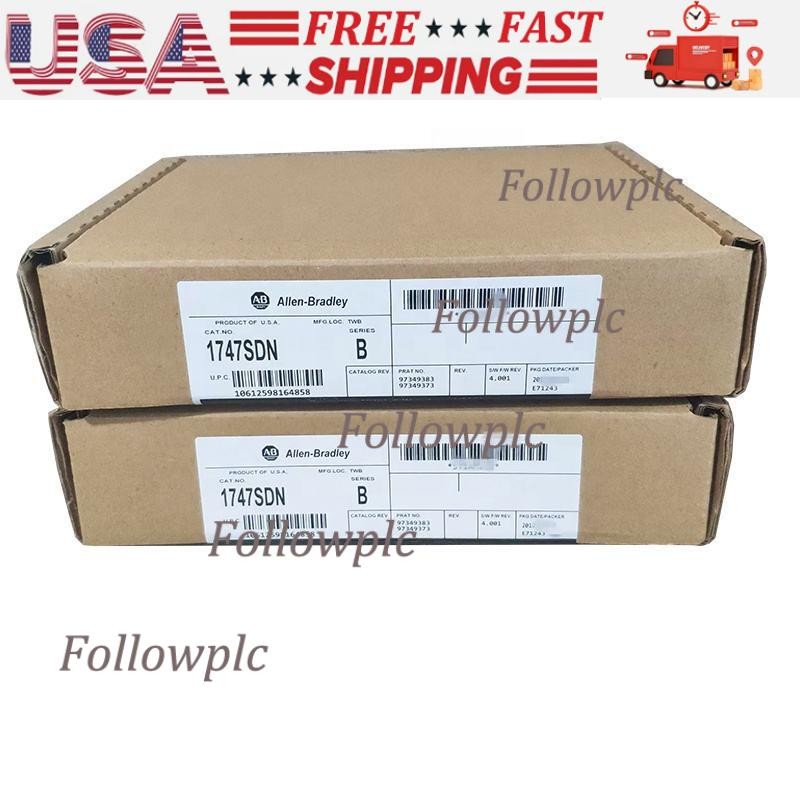Factory Sealed AB 1747-SDN SER B SLC 500 DeviceNet Scanner Module US Free Tax