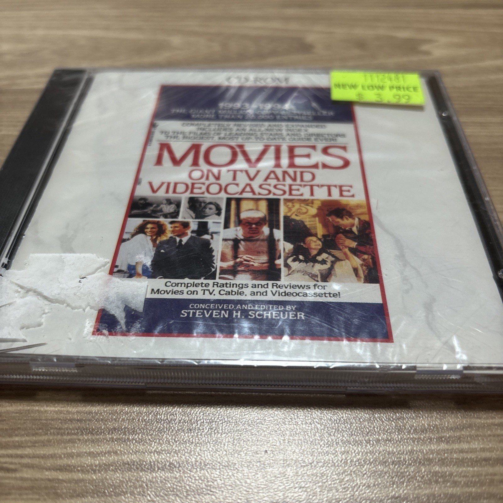 Movies On TV And Videocassette CD-ROM - Steven H. Scheuer
