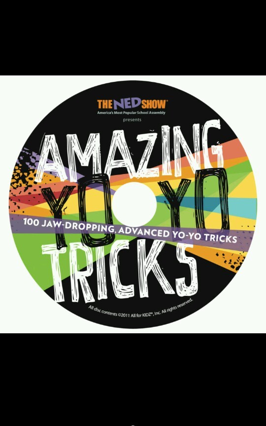 Amazing Yo Yo Tricks DVD - The NED Show Advanced 100 jaw dropping tricks