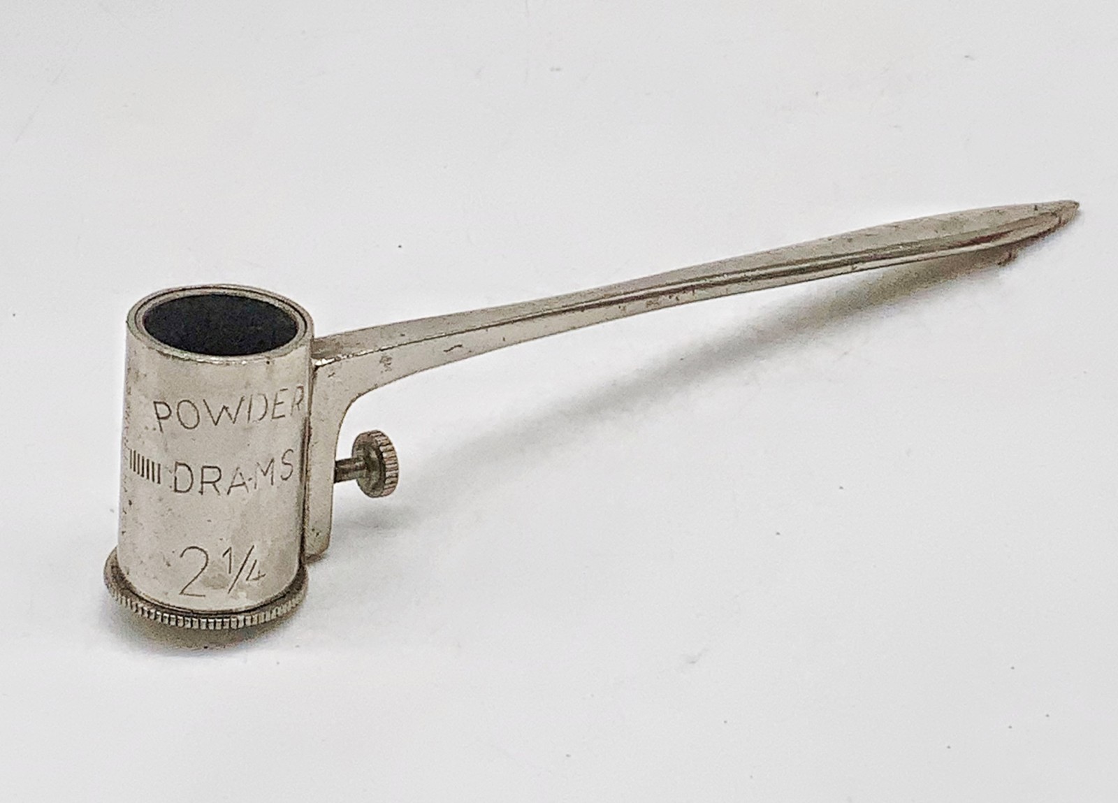 Antique French  gun powder measure drams