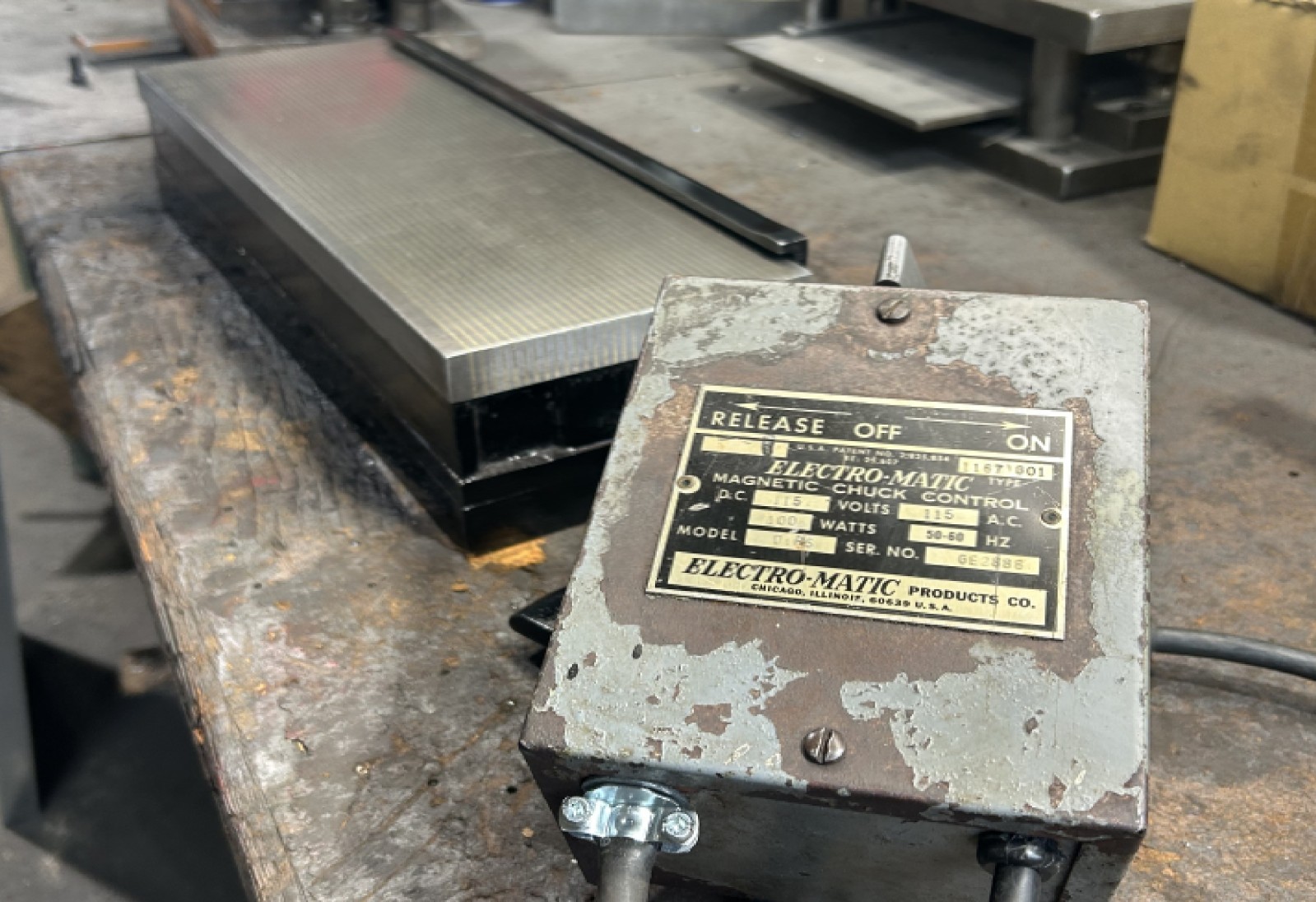 Walker Permanent Magnetic Chuck 6" X 18" 110V