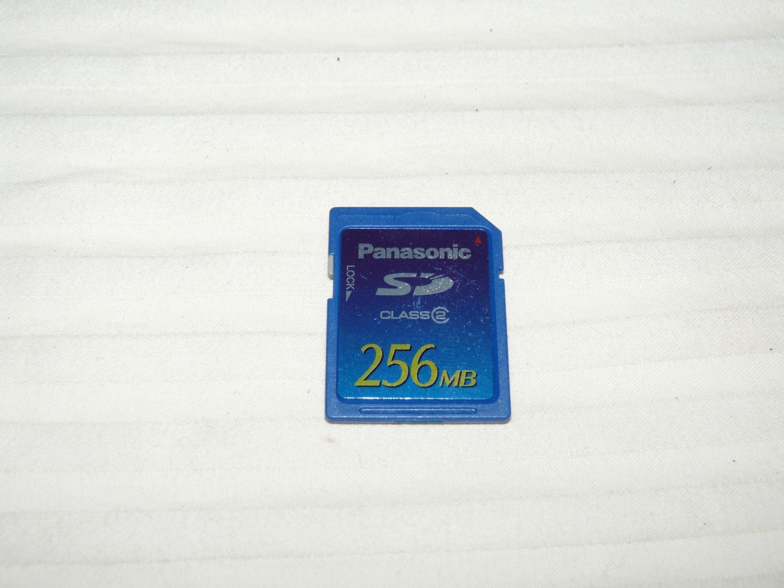 PANASONIC 256MB Class 2 SD CARD FOR EARLY DIGITAL CAMERA CAMCORDER RP-SDR256