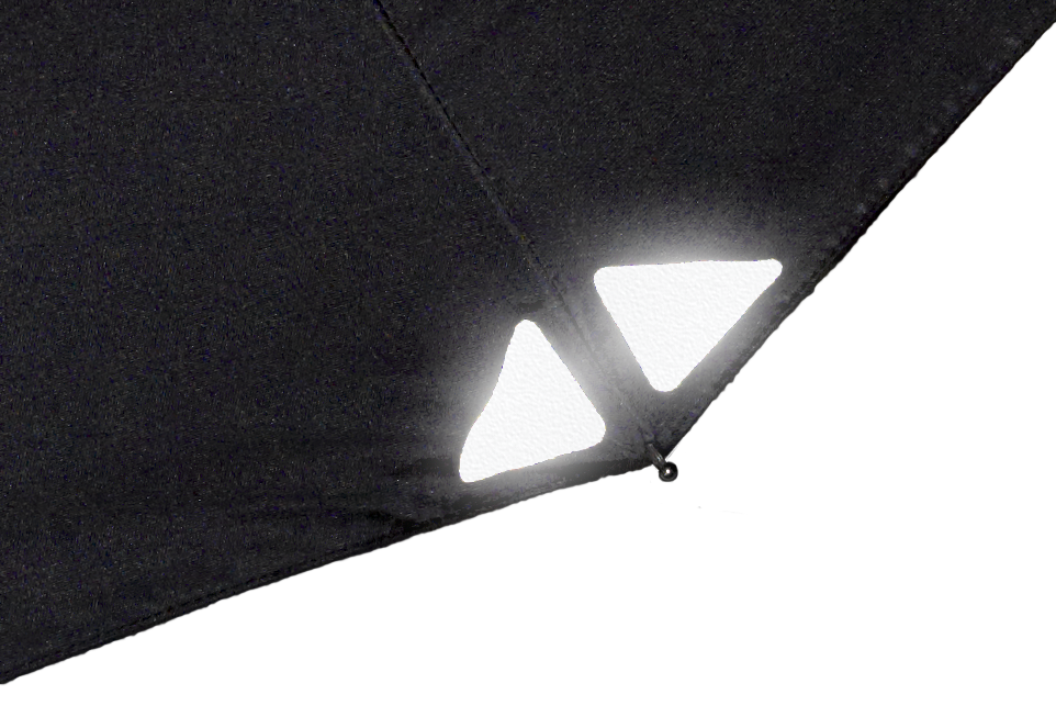 EuroSCHIRM Swing Flashlight Umbrella (Reflective Black) Lightweight Hiking