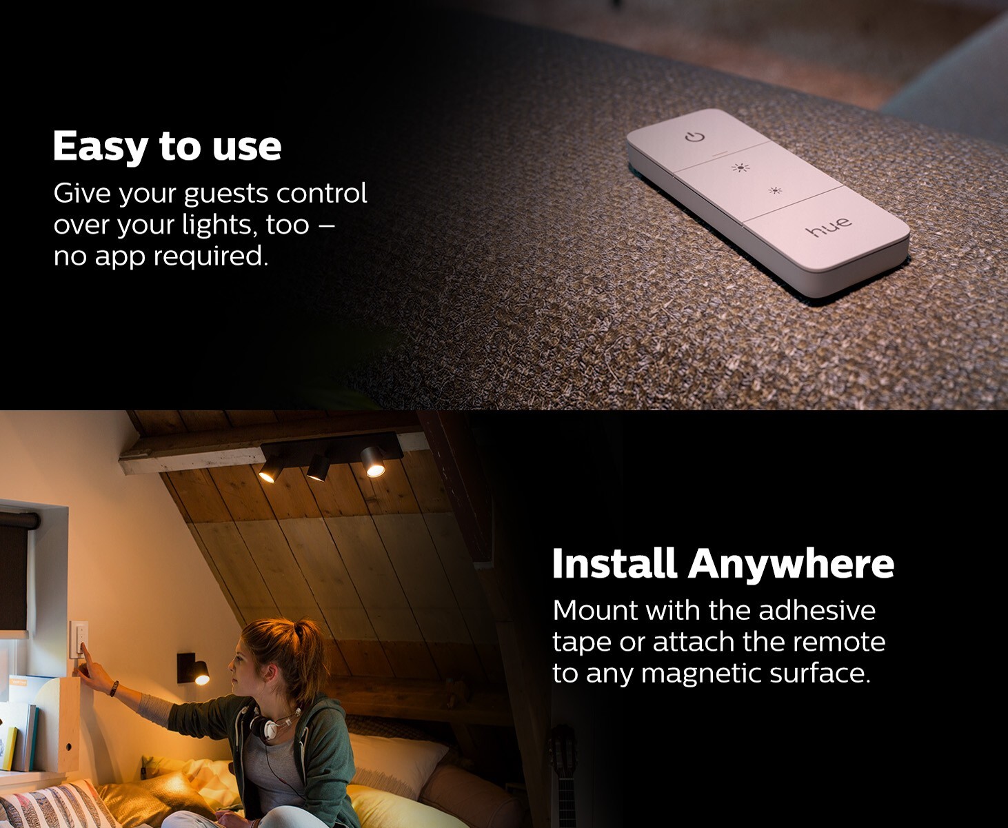 Philips Hue Smart Wireless Dimmer Switch / Hue Remote Control - V2 - (New Model)
