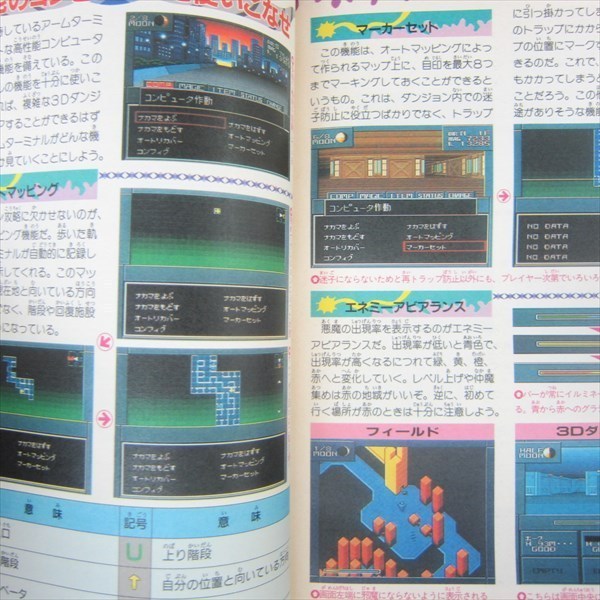 SHIN MEGAMI TENSEI II 2 Perfect Guide Nintendo SNES Book 1994 Japan Ltd Booklet